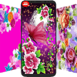 ikon HD 3D Flower Wallpapers 4K background