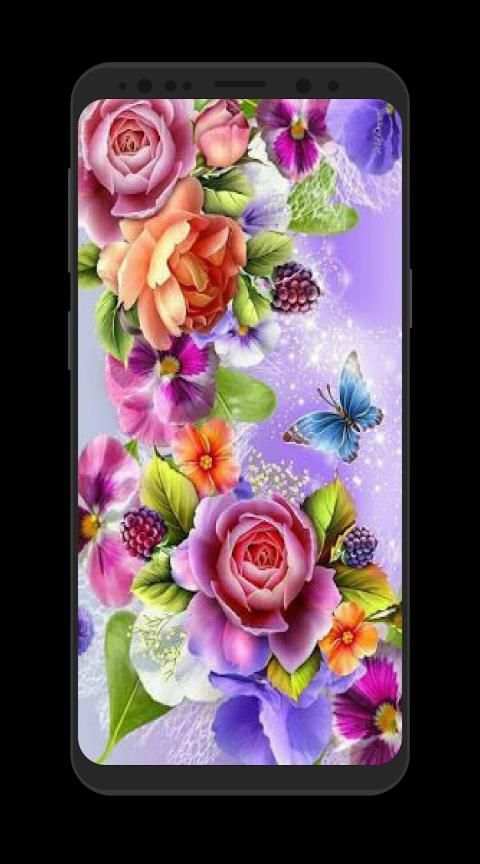 HD 3D Flower Wallpapers 4K background स्क्रीनशॉट 5