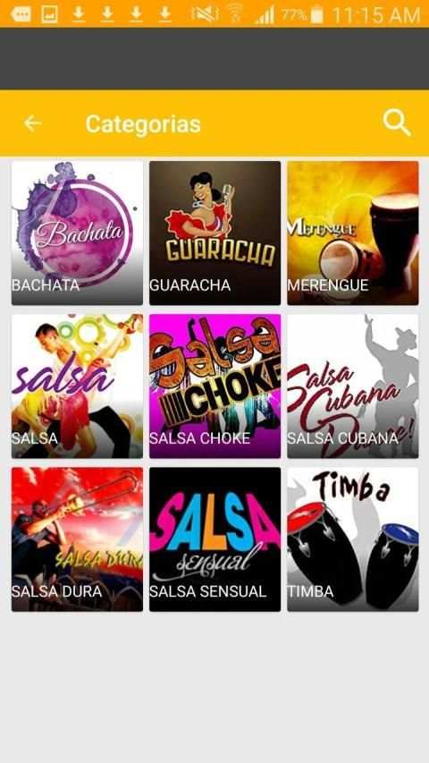 Música Salsa स्क्रीनशॉट 2