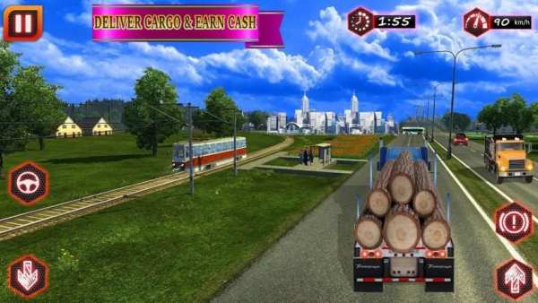 Cargo Truck Drive Simulator 2019 - New Truck Games screenshot 4