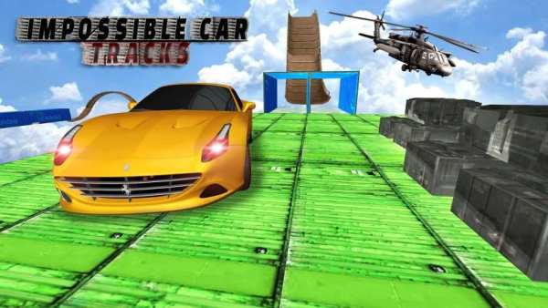 Impossible Car Stunt game : Car games скриншот 1