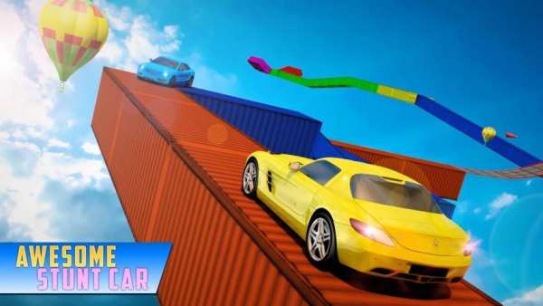 Impossible Car Stunt game : Car games स्क्रीनशॉट 12