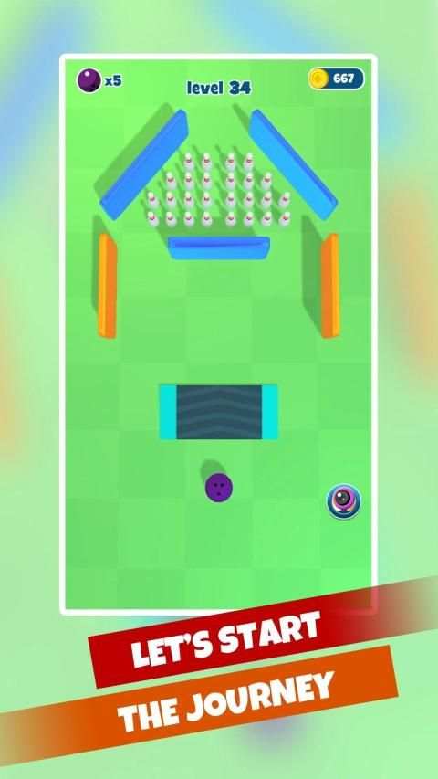 Fun Bowling 3D स्क्रीनशॉट 1