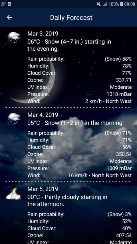 Weather Channel screenshot 3