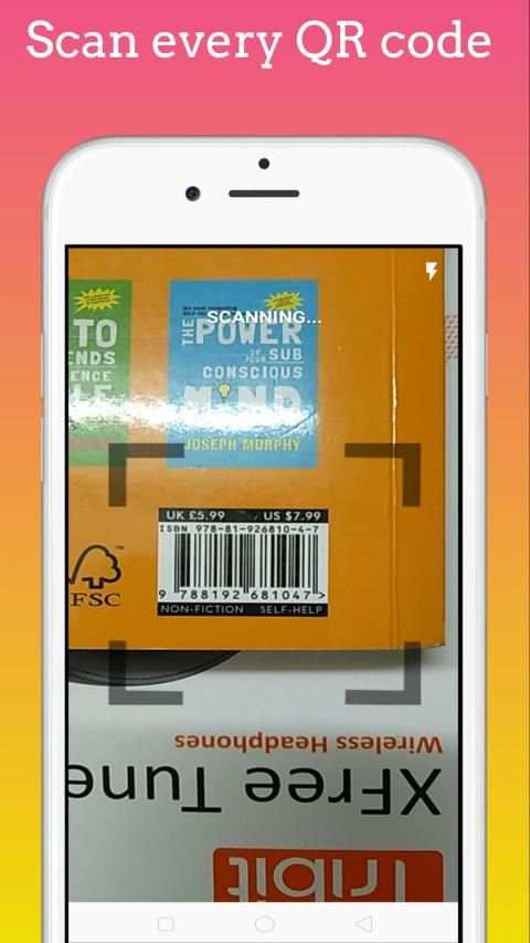 QR code scanner pro स्क्रीनशॉट 3