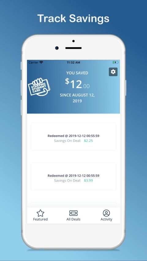 Starving Student Card | Savings for Everyone screenshot 4