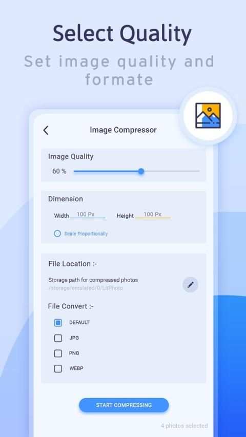 Photo Compress - Image Resizer screenshot 5