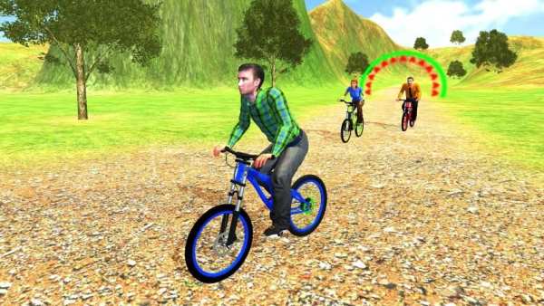 BMX Bicycle Rider: Cycle Racing Games 2019 स्क्रीनशॉट 2