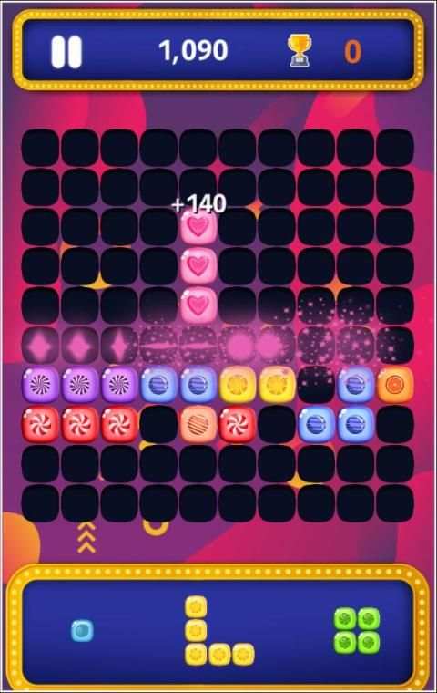 Block Puzzle - Candy Balls screenshot 1