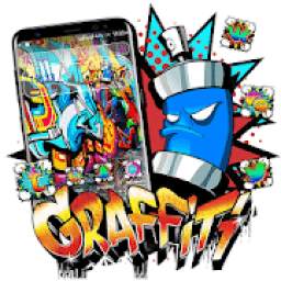 Street Graffiti Launcher Theme