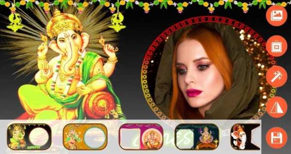 Ganesh Photo Frame स्क्रीनशॉट 5
