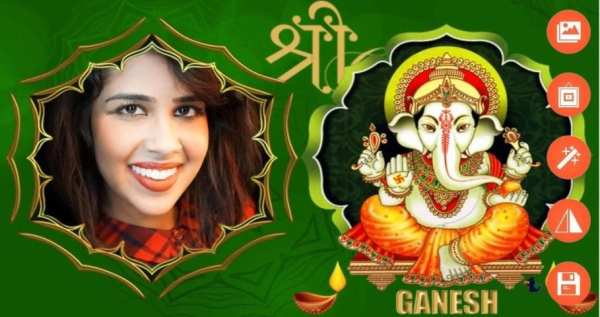 Ganesh Photo Frame स्क्रीनशॉट 1