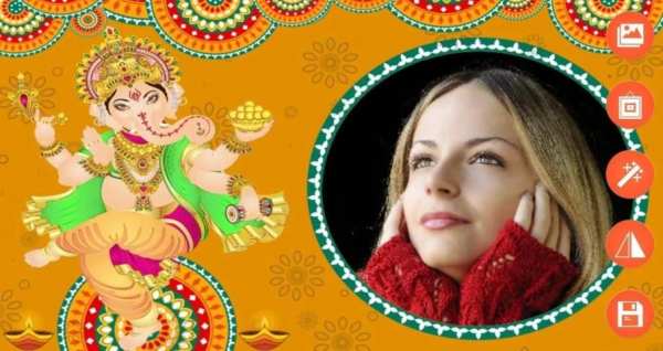 Ganesh Photo Frame स्क्रीनशॉट 4