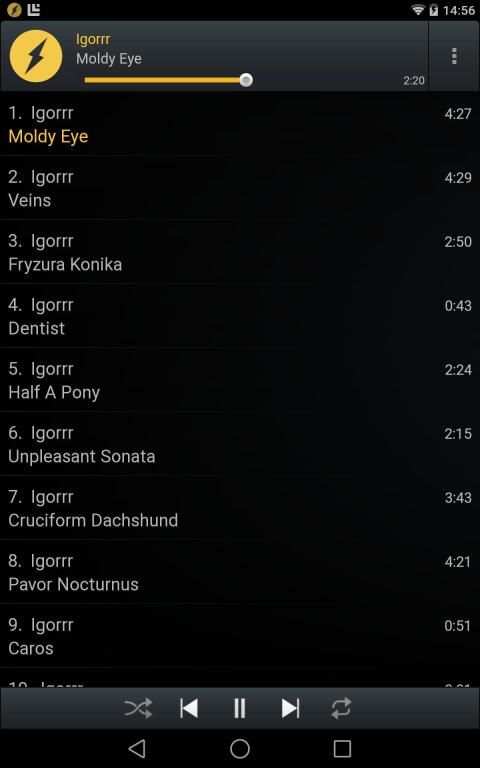 FreeAmp (Free Audio Player) स्क्रीनशॉट 1