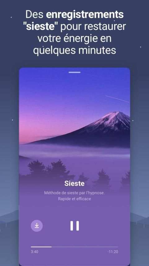 Snooze - Hypnose Sommeil screenshot 1