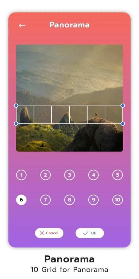 InstaGride Photo Maker - 9 square for Instagram screenshot 4