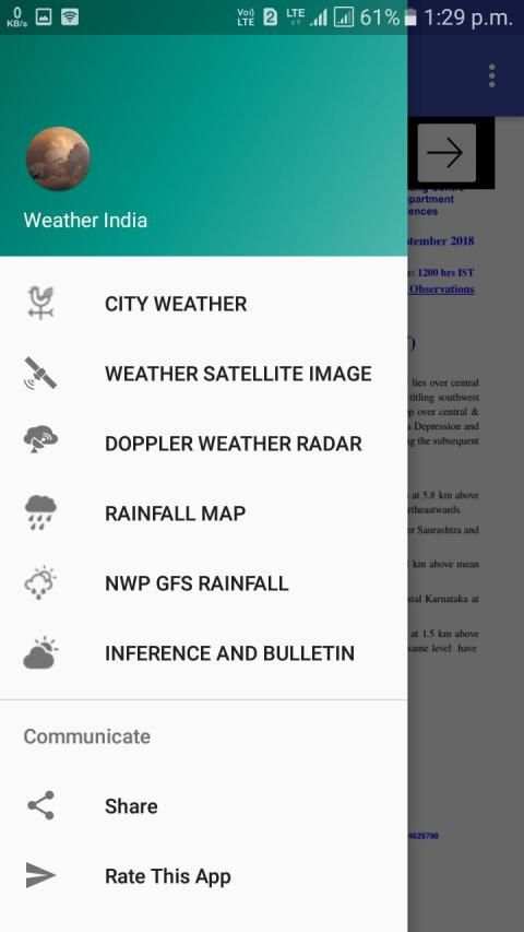 Weather India स्क्रीनशॉट 7