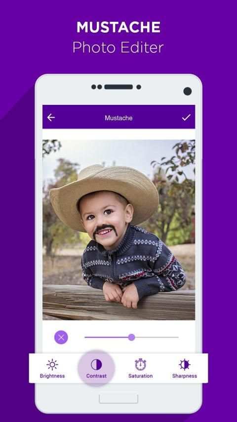 Mustache Photo Editor screenshot 1