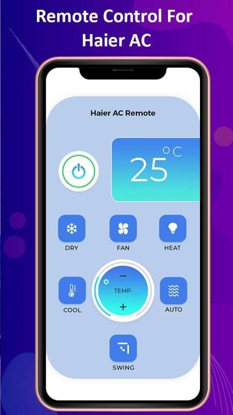 Remote Control For Haier AC screenshot 1