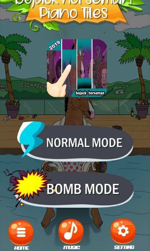 Bojack Horseman Piano Tiles screenshot 4