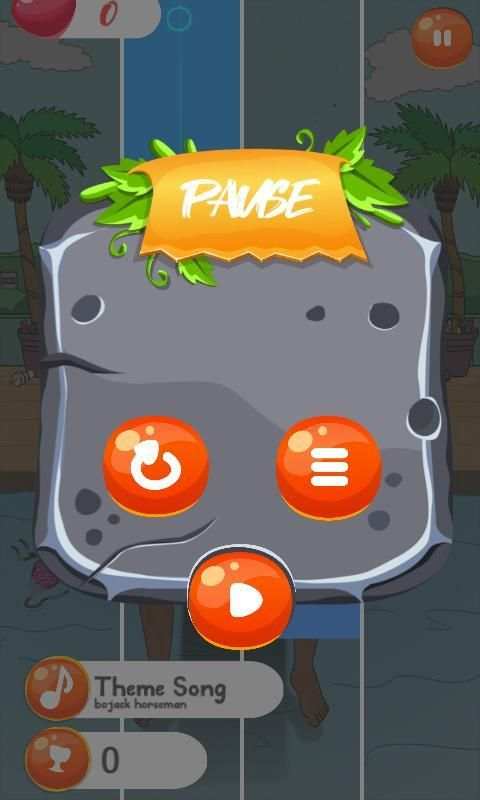 Bojack Horseman Piano Tiles screenshot 1