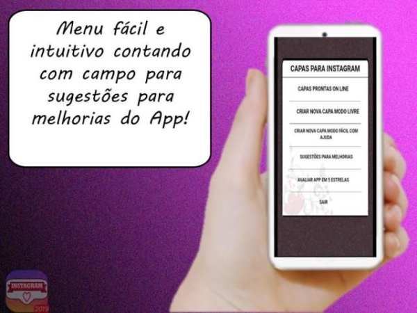 Capas para INSTAGRAM screenshot 2