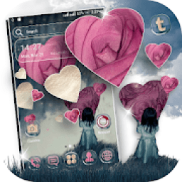 Girl Heart Launcher Theme आइकन