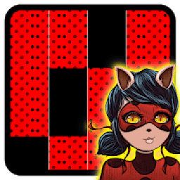 Cat Ladybug Red Piano Tiles आइकन