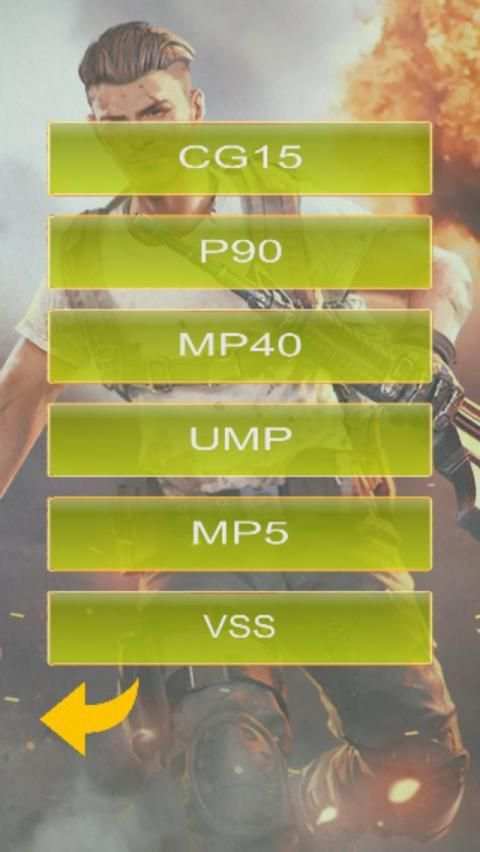 Guide Free Fire Weapons screenshot 2