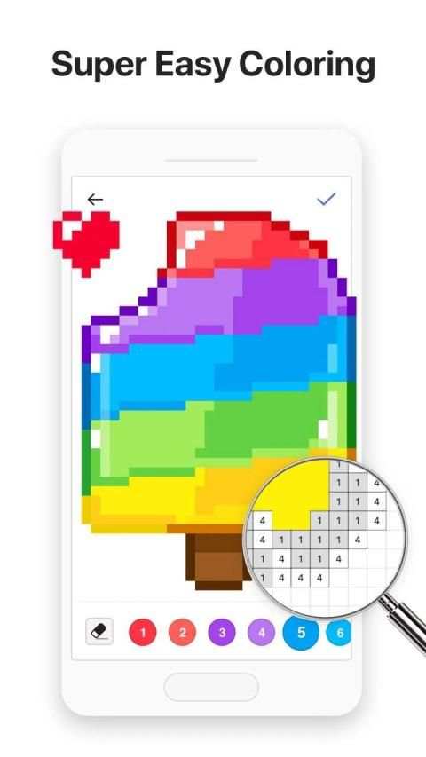 Bixel - Color by Number, Pixel Art screenshot 5