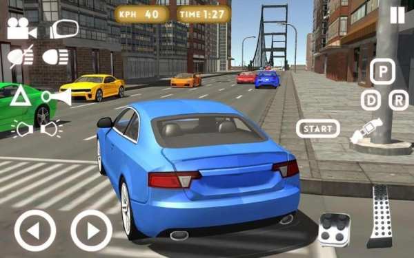 Car Driving School 2019 - Simulator स्क्रीनशॉट 1