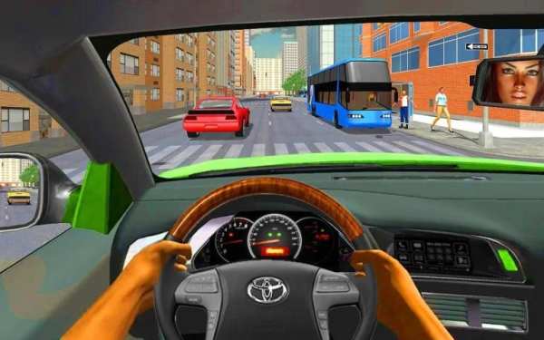 Car Driving School 2019 - Simulator स्क्रीनशॉट 5