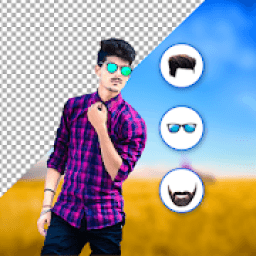 ikon Boy Stylish Photo Maker : Glass, Hair &amp; Stickers