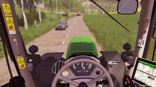 Tractor Drive 3D Trolley:Offroad Cargo Free Games screenshot 1
