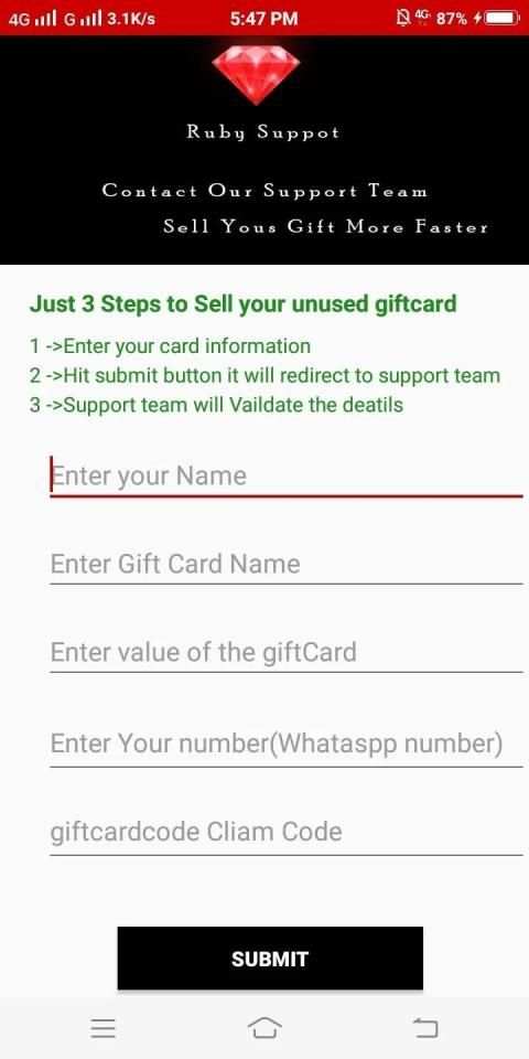 Ruby Cash - Sell Gift Cards , Shopping & Rewards screenshot 1