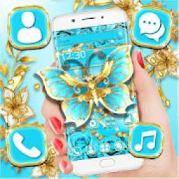 Blue Crystal Butterfly Theme 1.1.2