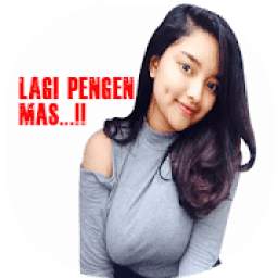 Stiker Cwe Montok 1.montok