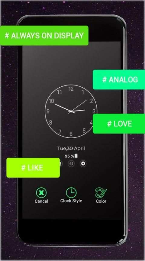 Always on Display Amoled - AMOLED FREE screenshot 5