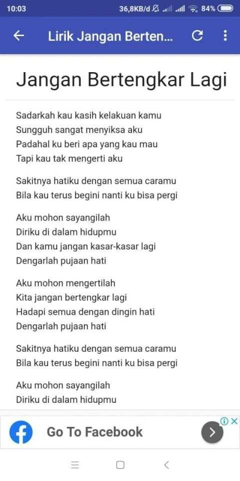 MONICA-Jangan Bertengkar Lagi screenshot 1