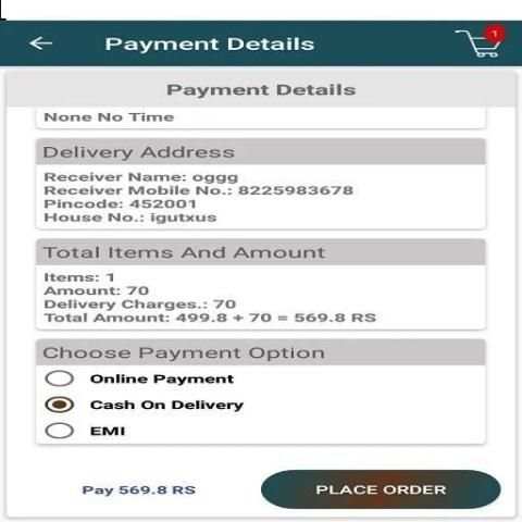 Aryan Online Shopping screenshot 1