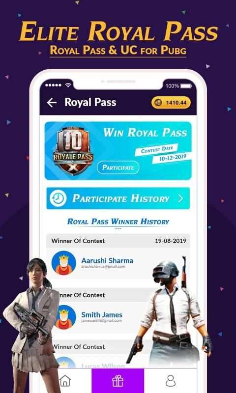 Win Royal Pass & Get UC For Pubg screenshot 4