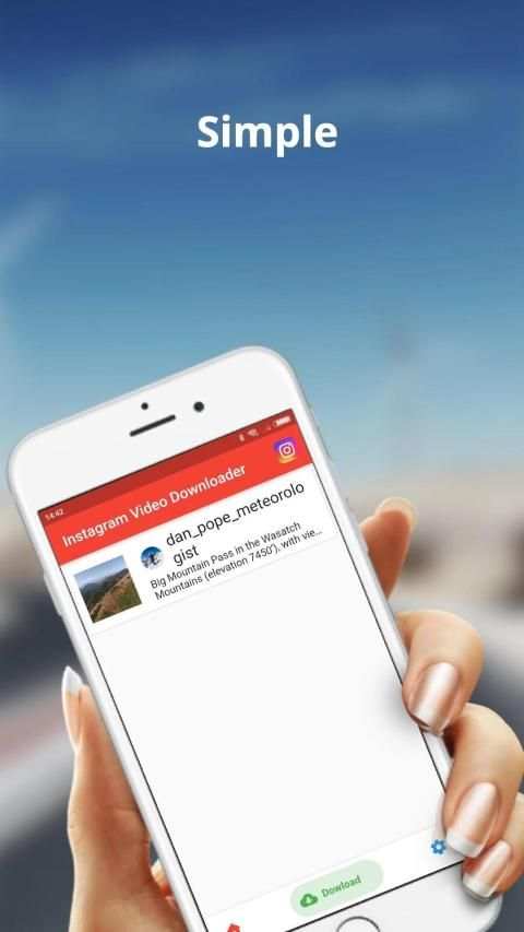 Download Video For Instagram screenshot 1