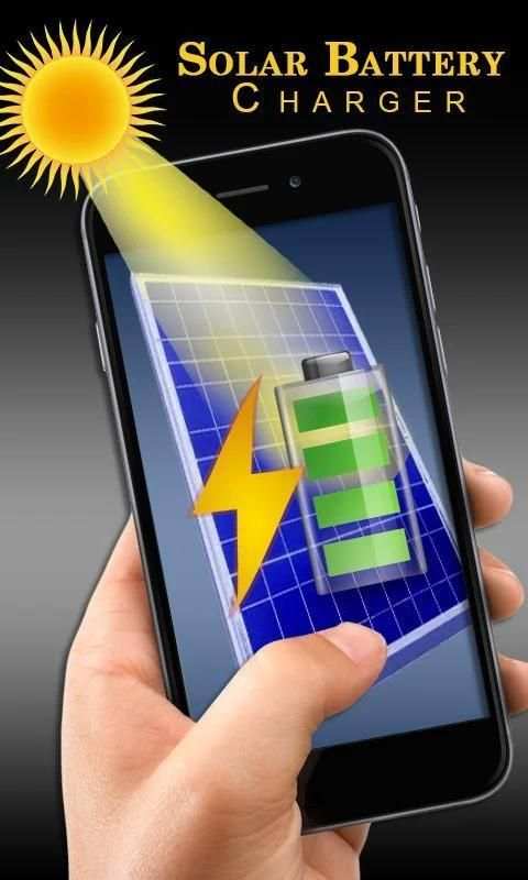 Solar Battery Fast Charger Prank स्क्रीनशॉट 1