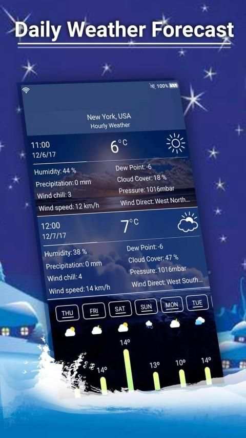 Daily Live Weather Forecast App screenshot 1