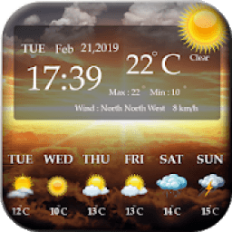 Daily Live Weather Forecast App icon