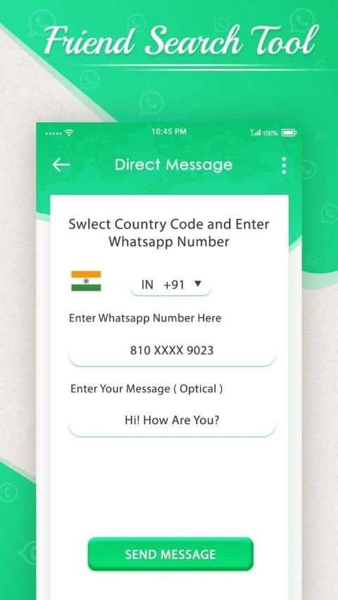 Friends Search Tool for Whatsapp Number screenshot 3
