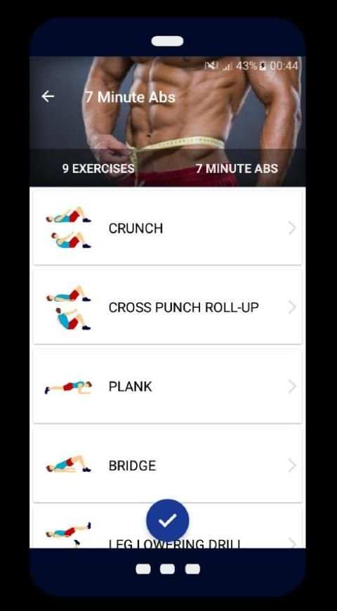Six Pack Abs in 30 Days - Abs workout screenshot 2