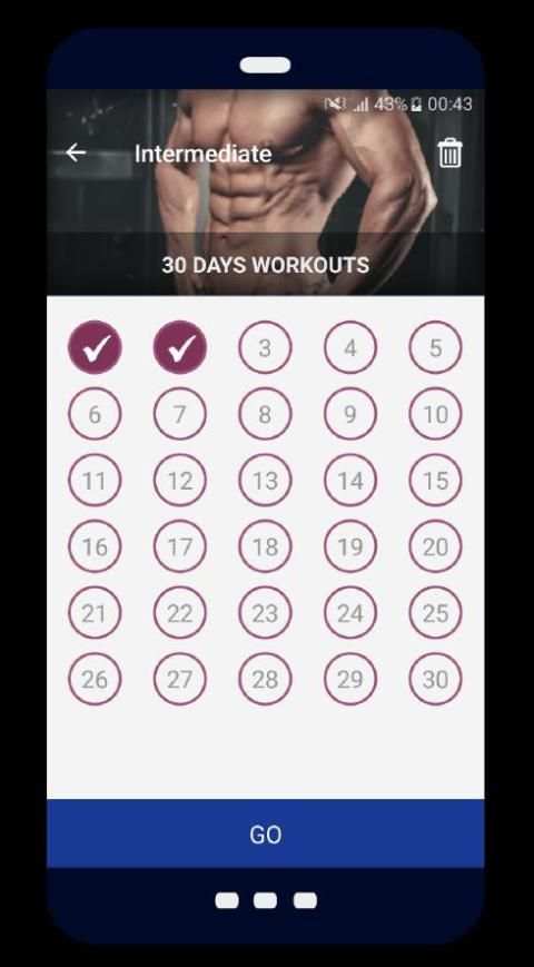 Six Pack Abs in 30 Days - Abs workout screenshot 3