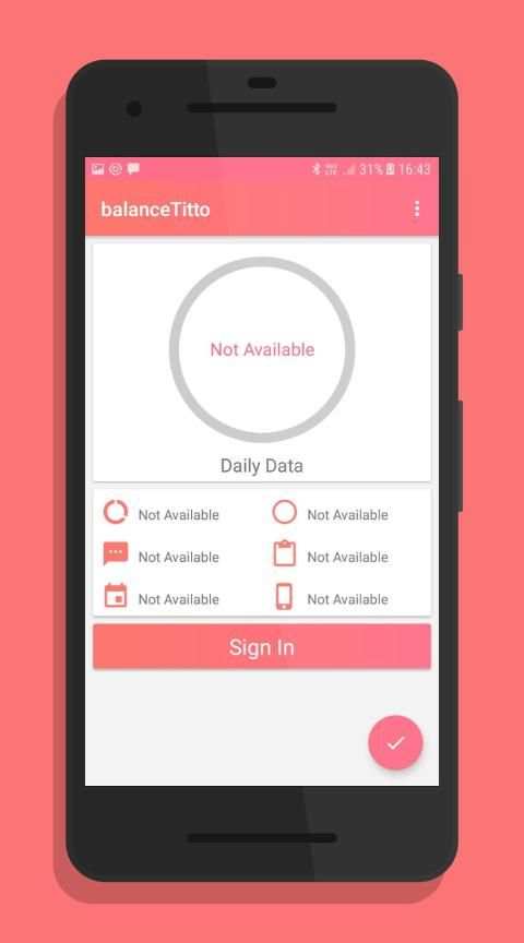 BalanceTitto - Balance Checking App स्क्रीनशॉट 1