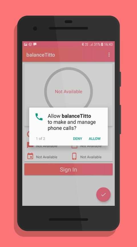 BalanceTitto - Balance Checking App स्क्रीनशॉट 5